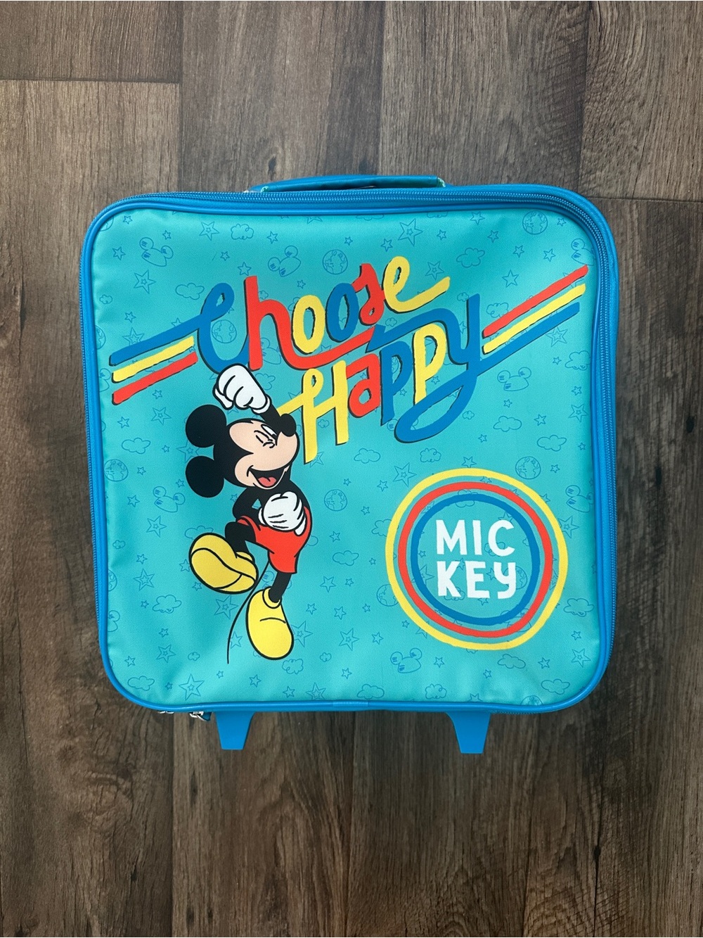 Disney Mickey Choose Happy Kids Luggage Blue